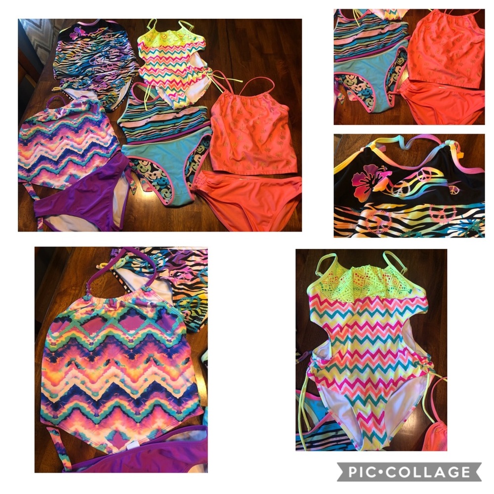 Size 10/12 girls swimsuit lot